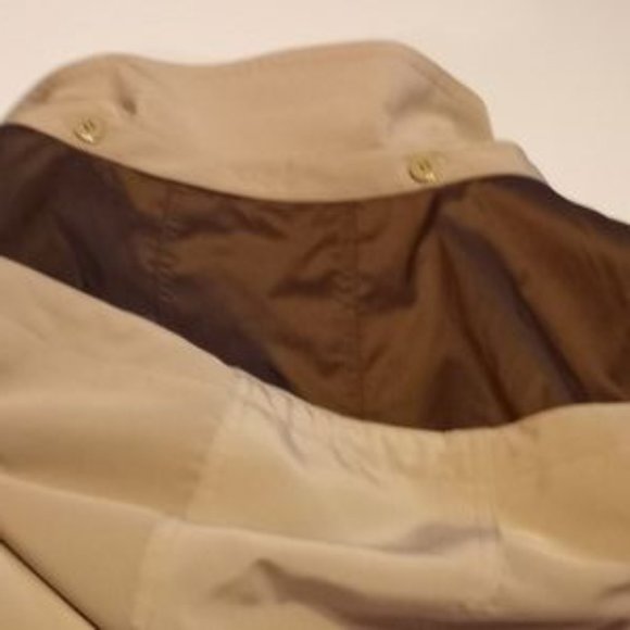 Gallery Trench Coat - Women Size (1X) - Beige - Picture 4 of 9